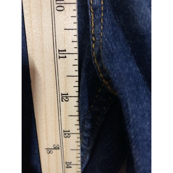 Denizen From Levi's 285 Jeans Mens 38x34 Blue Denim Cotton Stretch Relaxed Fit - Picture 7 of 10